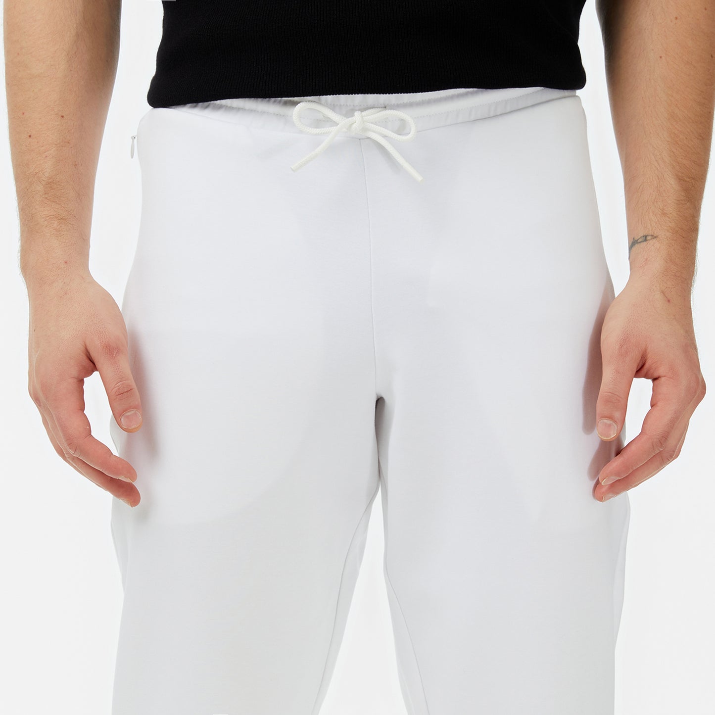 Lacoste Erkek Slim Fit Beyaz Eşofman Altı