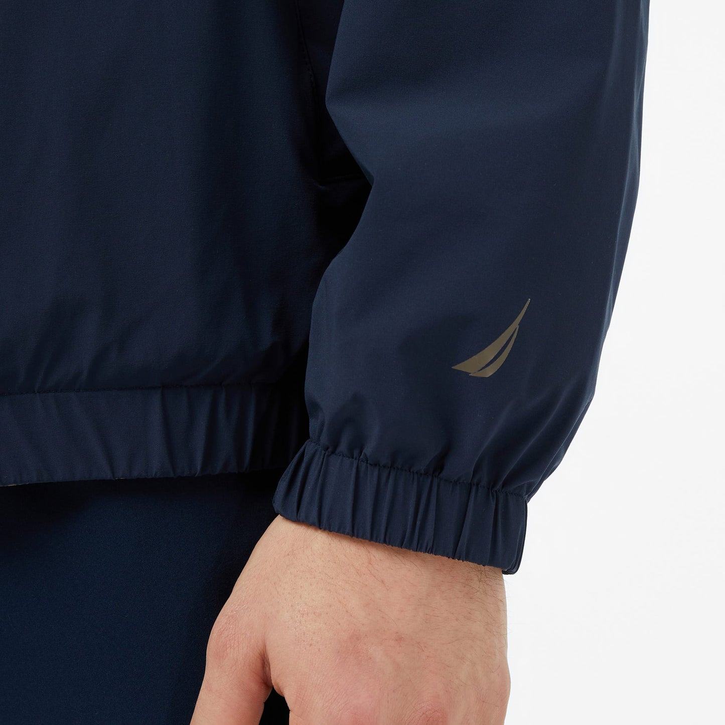 Nautica Erkek Lacivert Regular Fit Dik Yaka Su Itici Mont