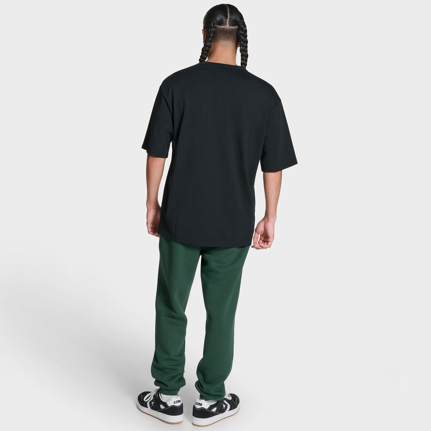 Converse Cons Erkek Siyah Loose Fit T-shirt