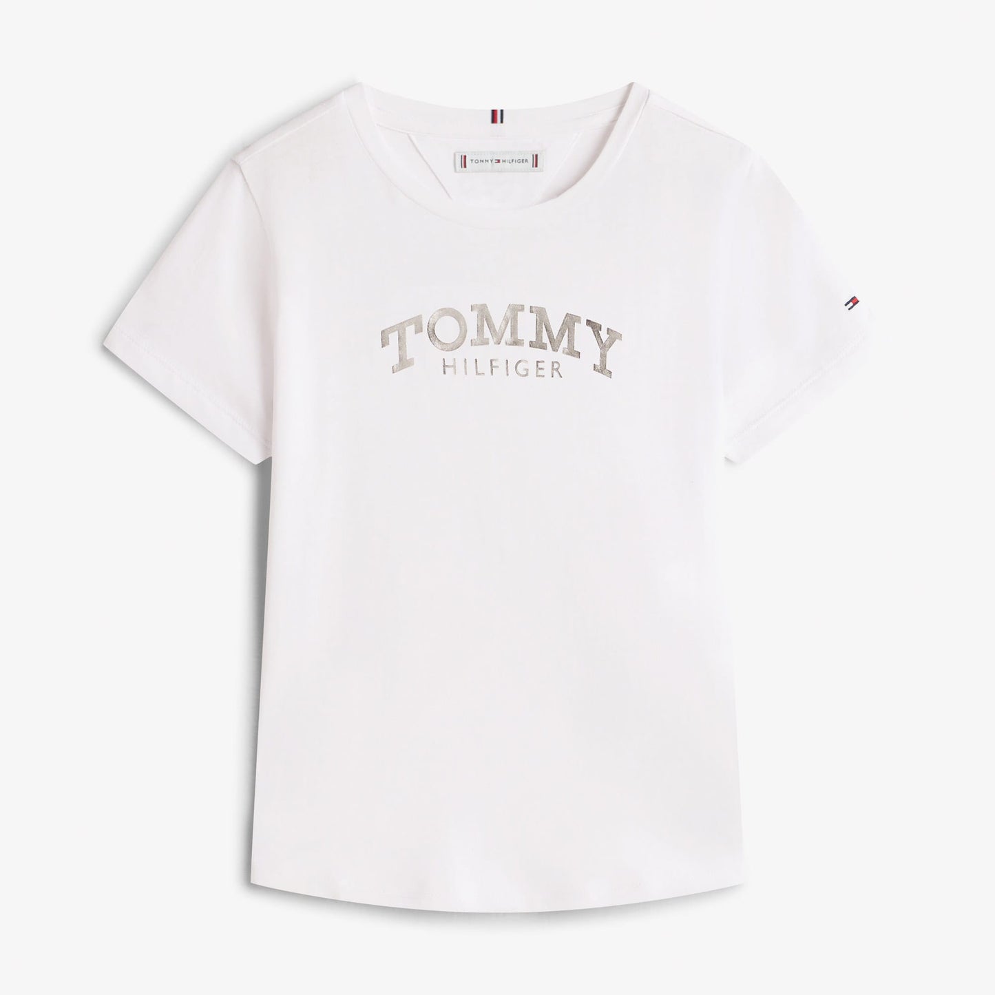 Tommy Hilfiger Tommy Foil Çocuk Beyaz T-shirt