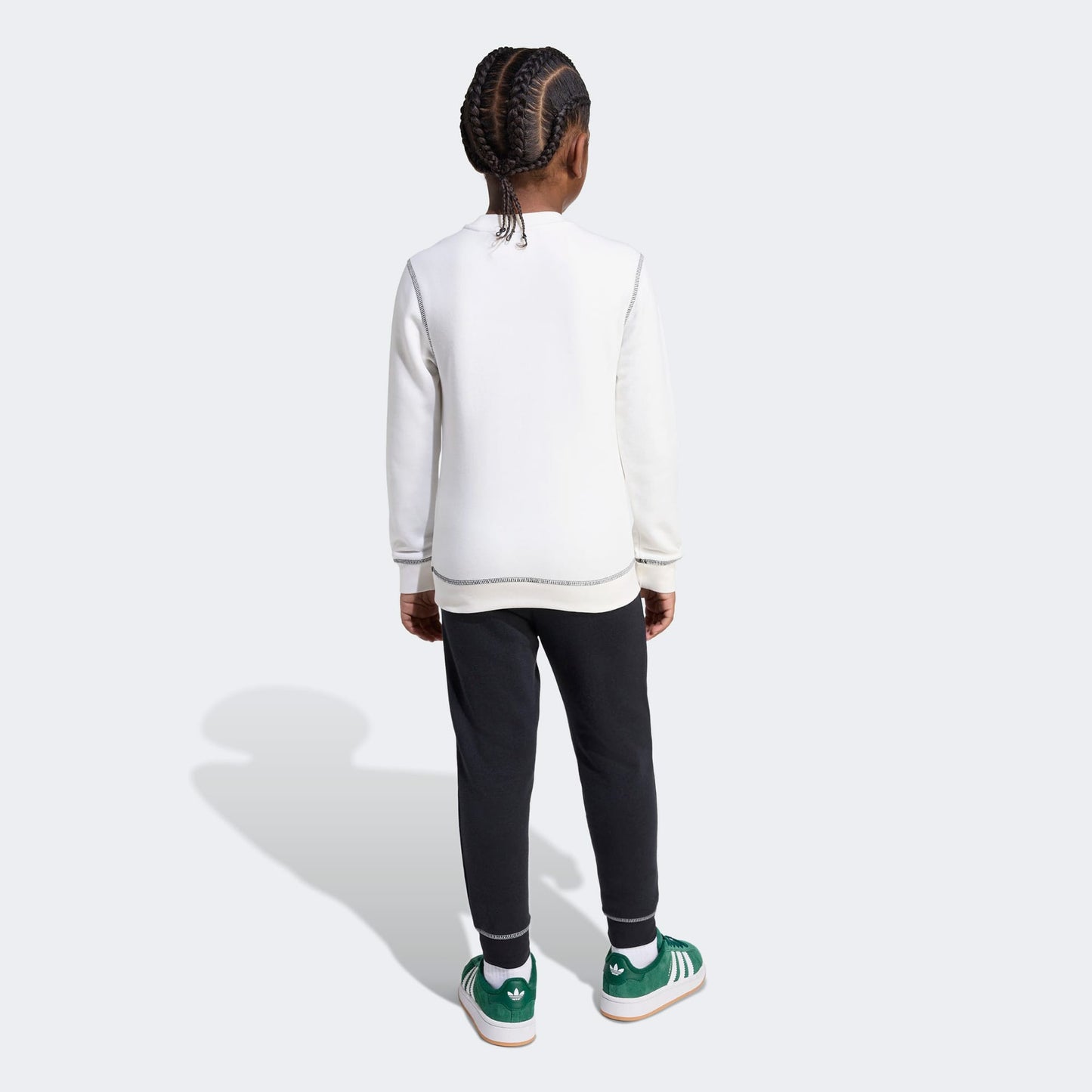 Adidas Cre Set Çocuk Beyaz Eşofman Takımı