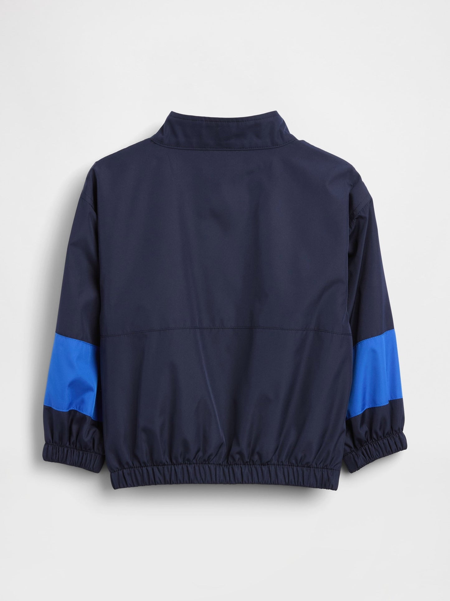 Lacivert Recycled Colorblock Rüzgarlık