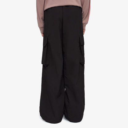 Puma Relaxed Woven Cargo Çocuk Siyah Pantolon
