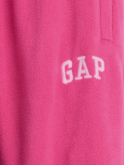 Pembe Relaxed Logo Jogger Eşofman Altı