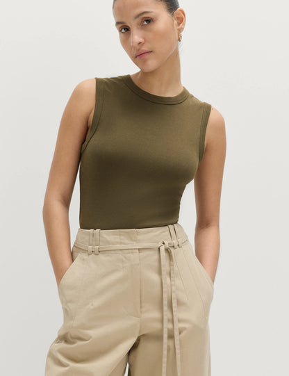 Pamuklu Slim Fit Üst