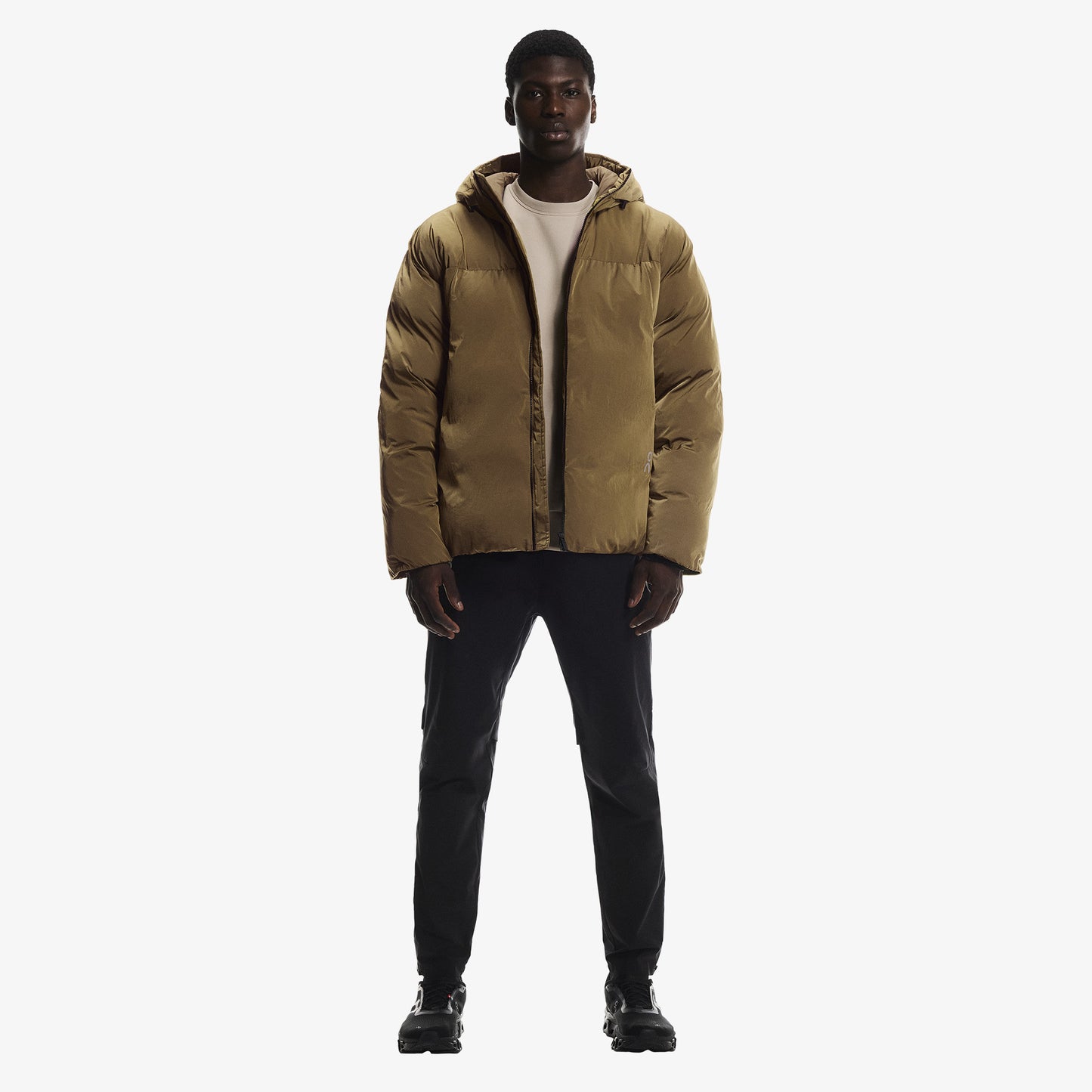 On All-day Puffer Erkek Kahverengi Mont