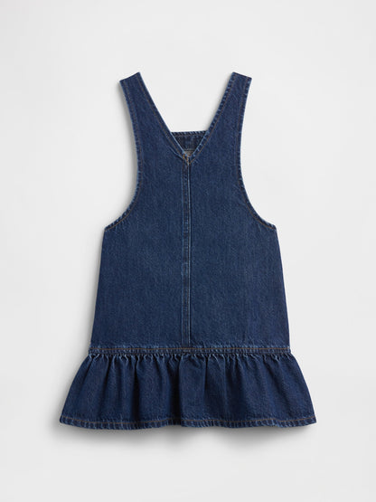 Koyu Mavi Brannan Bear Denim Salopet