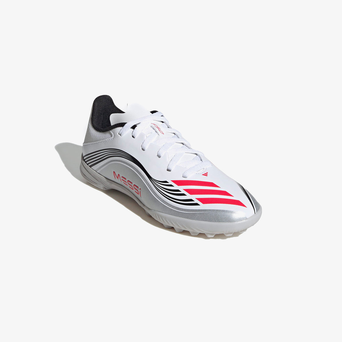 Adidas F50 Messı League Çocuk Beyaz Halı Saha Kramponu