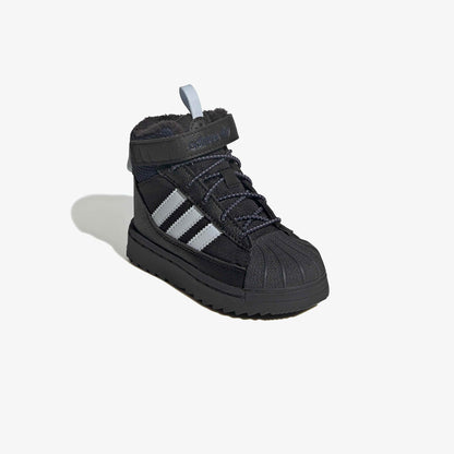 Adidas Superstar Winter Trek Bebek Siyah Spor Ayakkabı