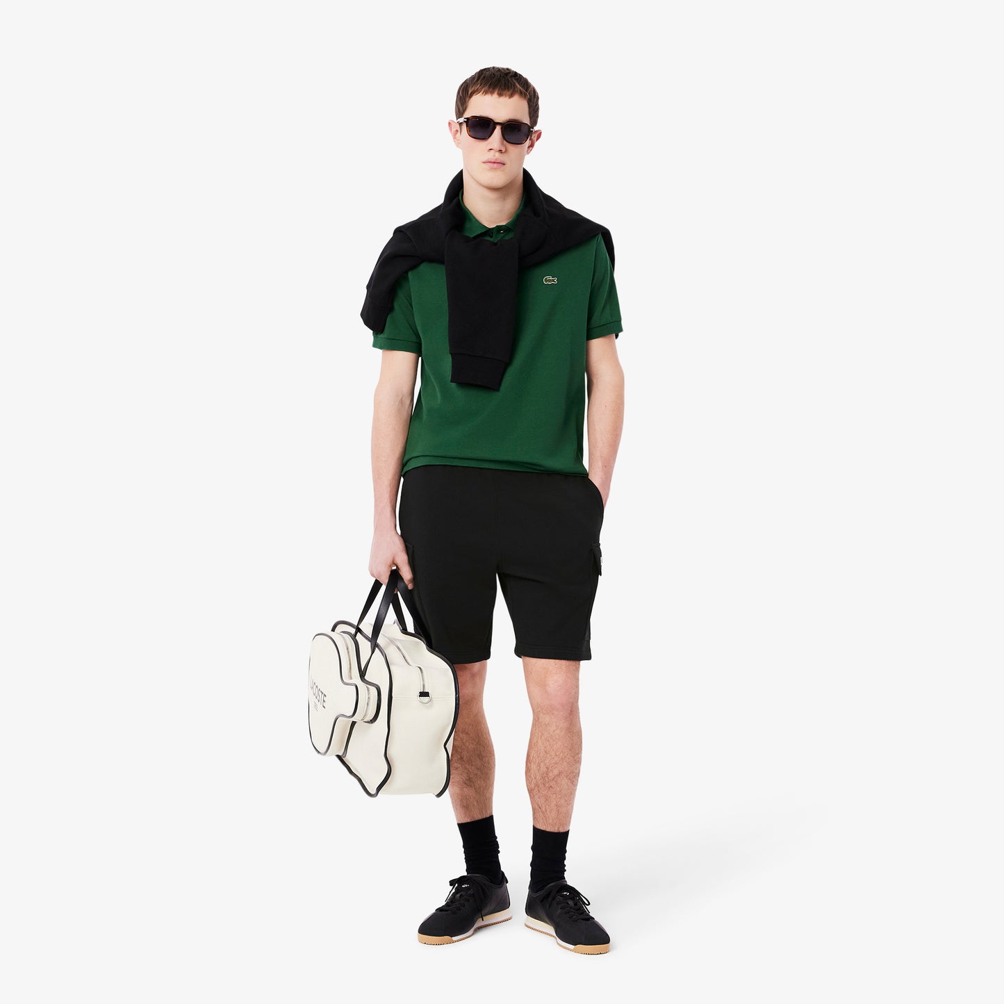 Lacoste Regular Fit Erkek Siyah Şort