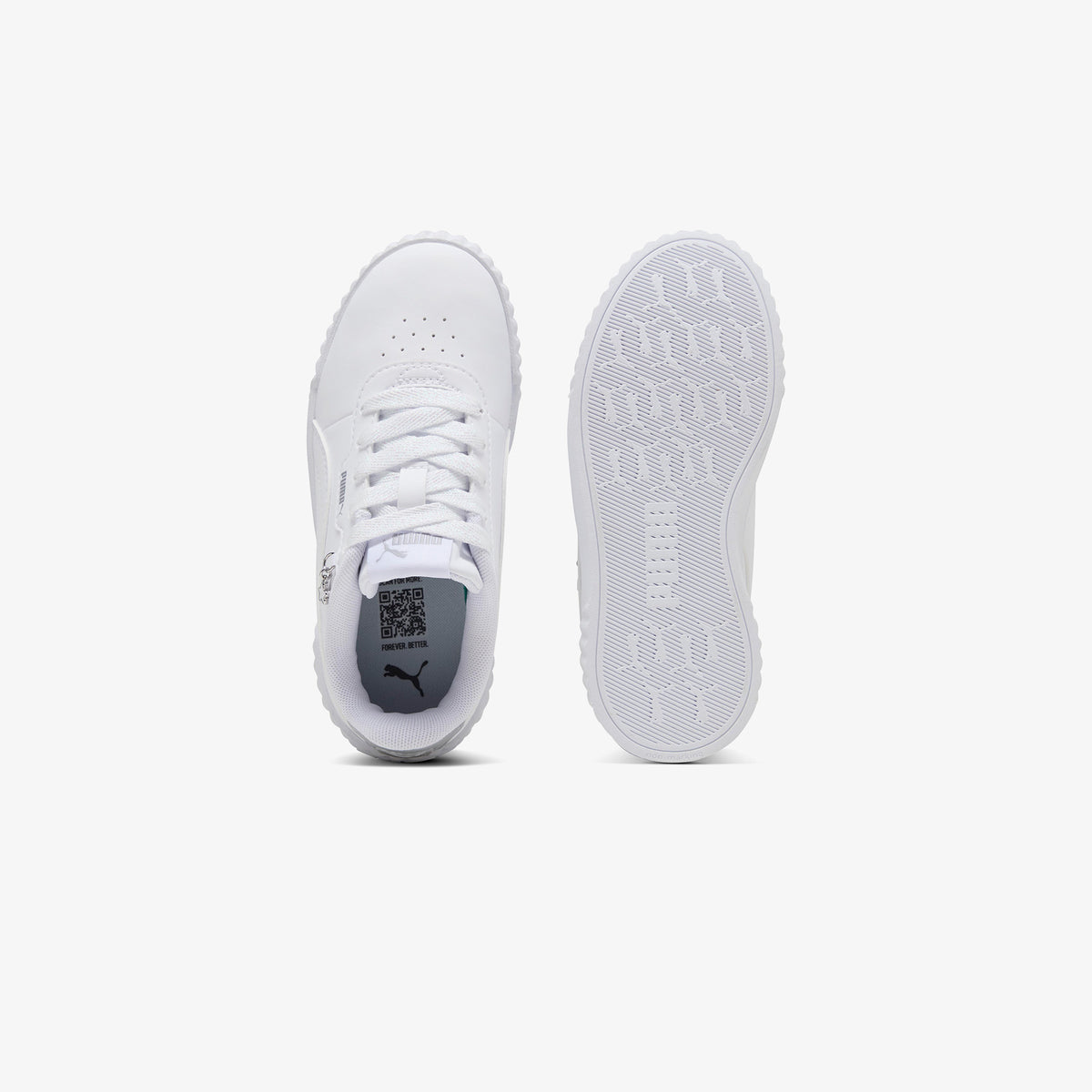 Puma Carina 3.0 Charm Ps Çocuk Beyaz Spor Ayakkabı