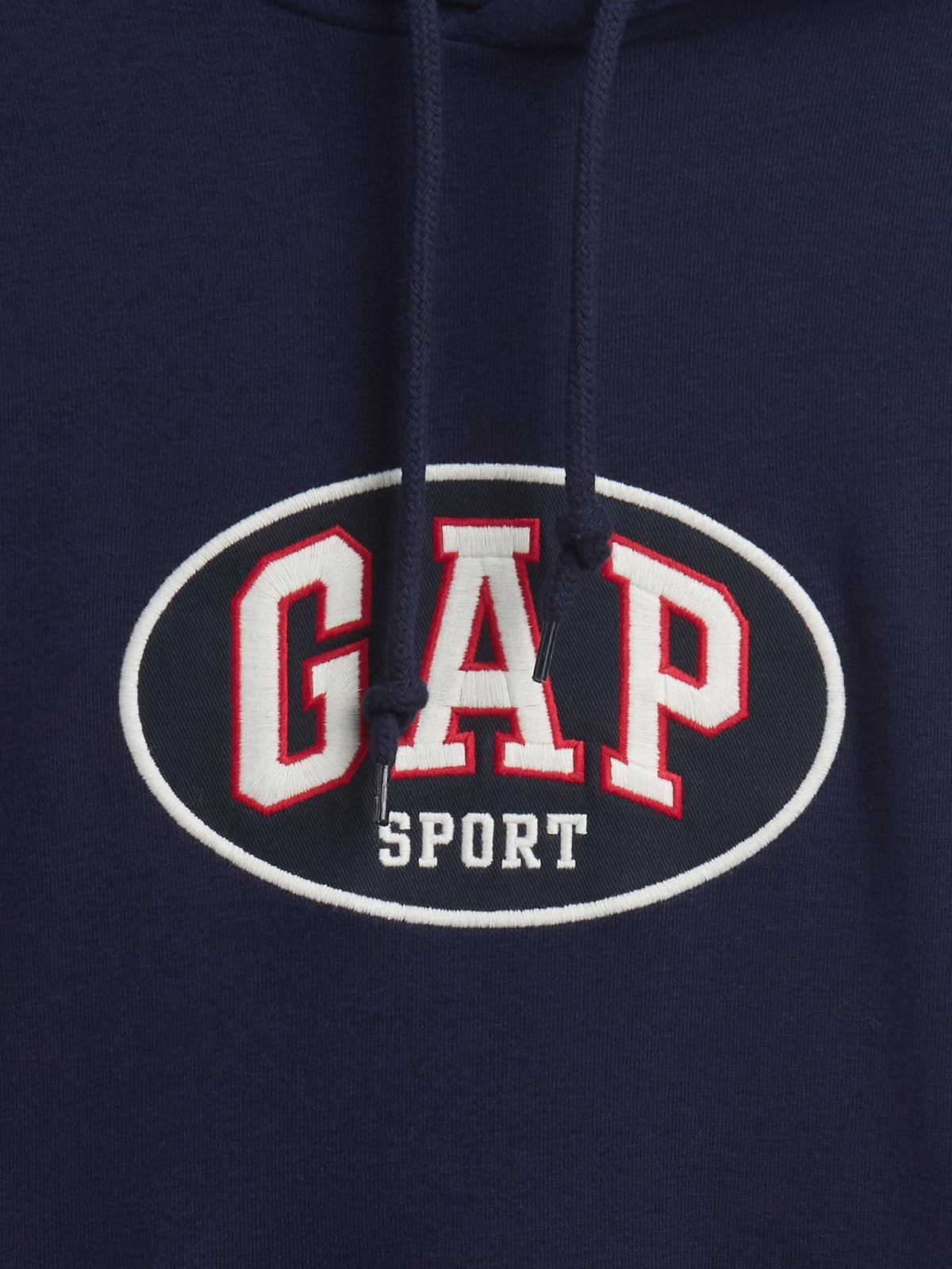 Lacivert Vintagesoft Terry Oversized Gap Logo Crop Sweatshirt