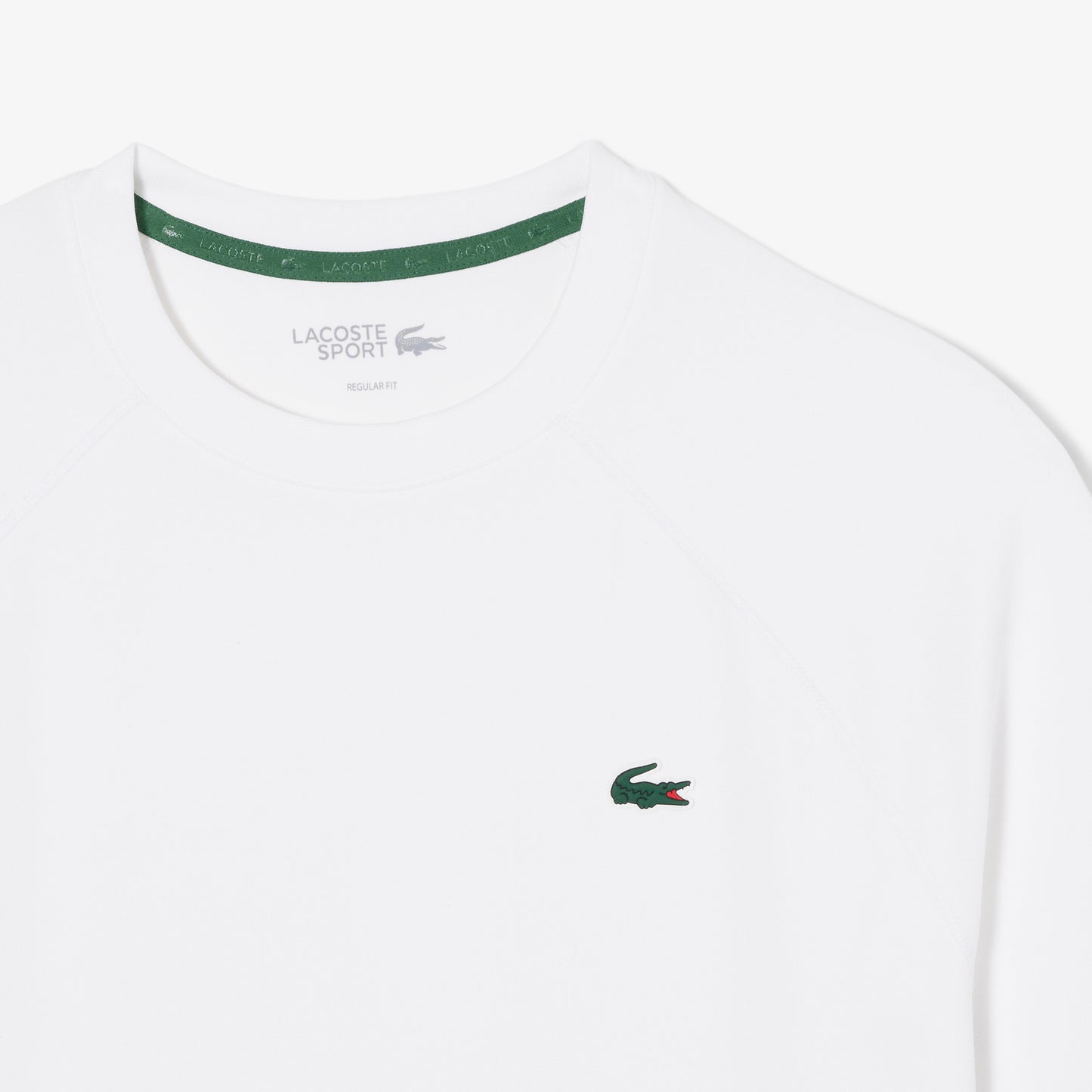 Lacoste Erkek Regular Fit Bisiklet Yaka Beyaz T-shirt