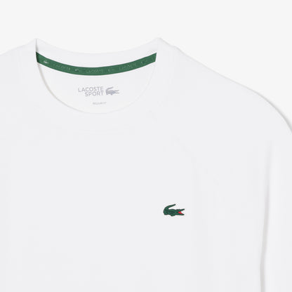 Lacoste Erkek Regular Fit Bisiklet Yaka Beyaz T-shirt