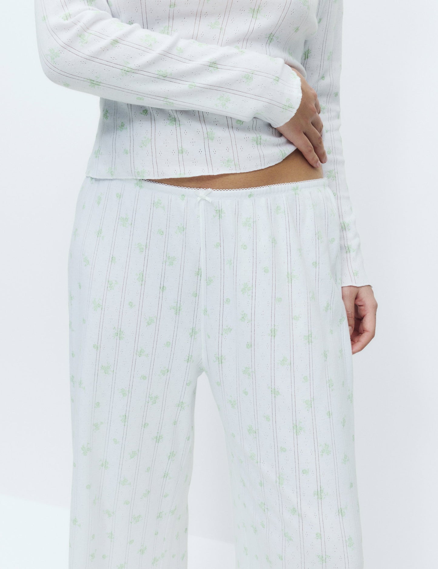 Desenli Pijama Takımı