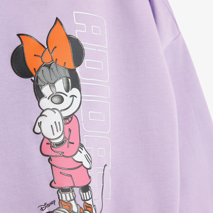 Adidas Disney Minnie Mouse Bebek Lila Eşofman Takımı