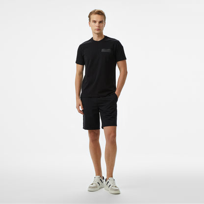 Nautica Erkek Siyah Regular Fit Baskılı T-shirt