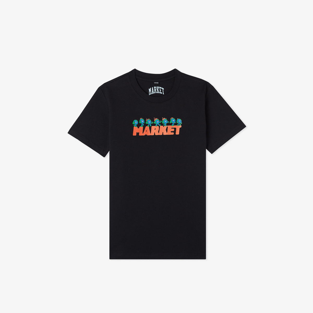 Market Fire Frolic Çocuk Siyah T-shirt