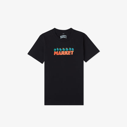 Market Fire Frolic Çocuk Siyah T-shirt