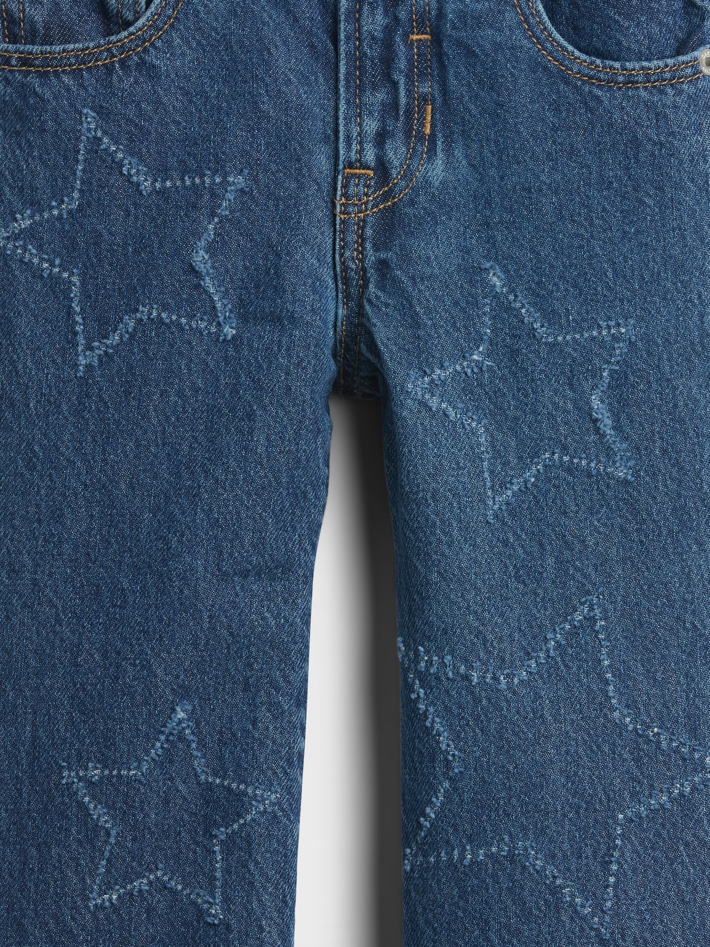 Koyu Mavi Star Stride Jean Pantolon