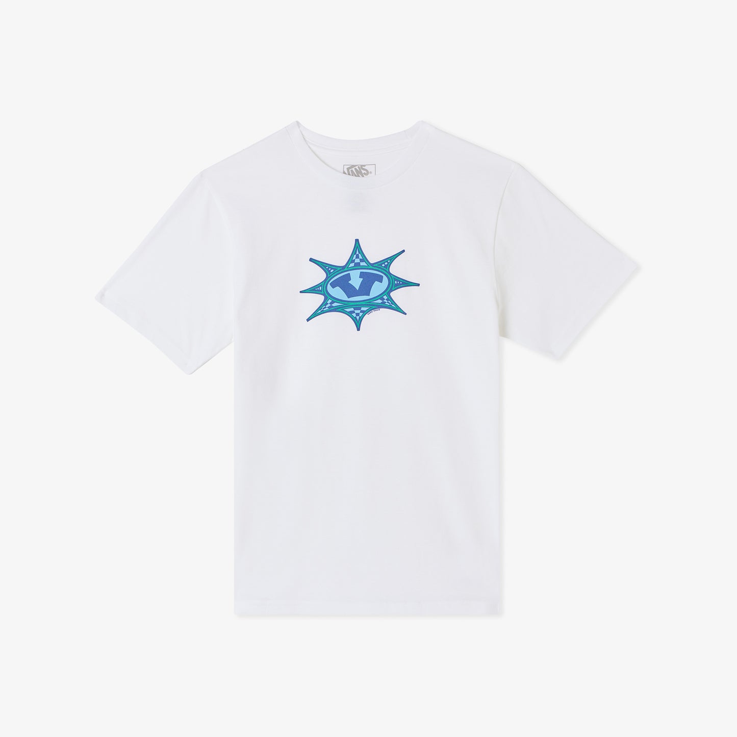 Vans Star Checker Ss Çocuk Beyaz T-shirt