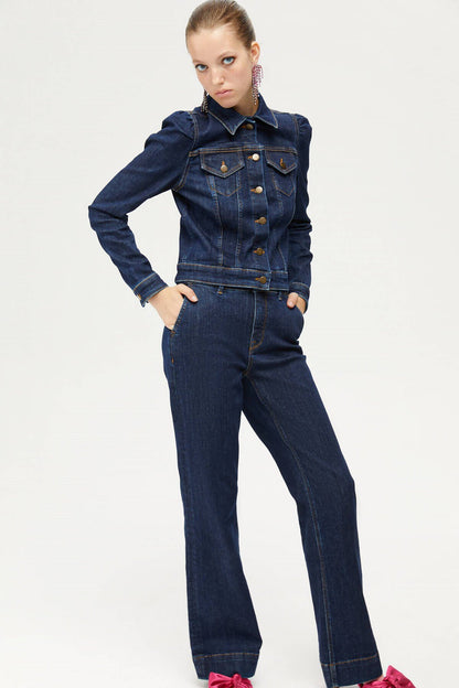Kısa Denim Ceket