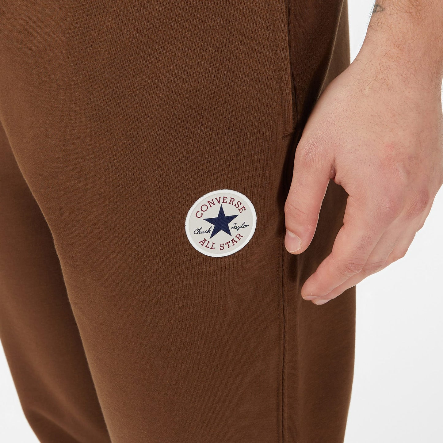 Converse Standard Fit Core Chuck Patch Erkek Kahverengi Eşofman Altı