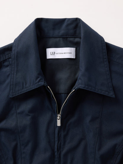 Lacivert Gap × Victoria Beckham Loose Utility Tulum