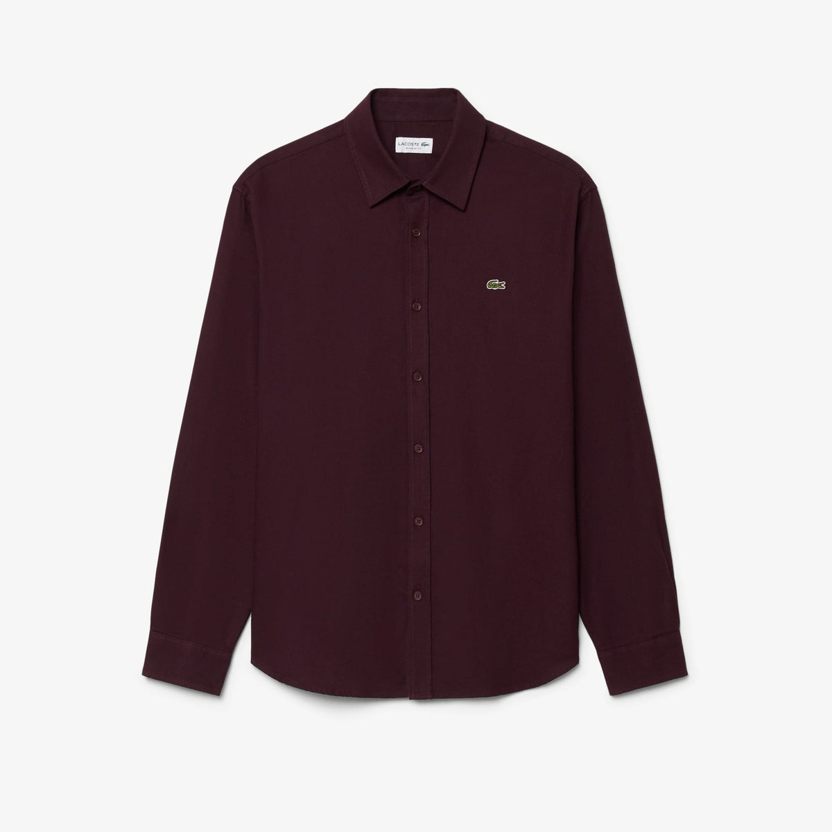 Lacoste Regular Fit Erkek Bordo Gömlek