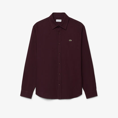 Lacoste Regular Fit Erkek Bordo Gömlek