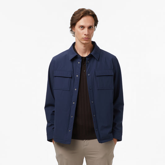 Nautica Erkek Lacivert Regular Fit Su Geçirmez Ceket
