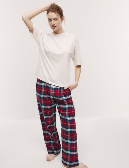 Desenli Pijama Takımı