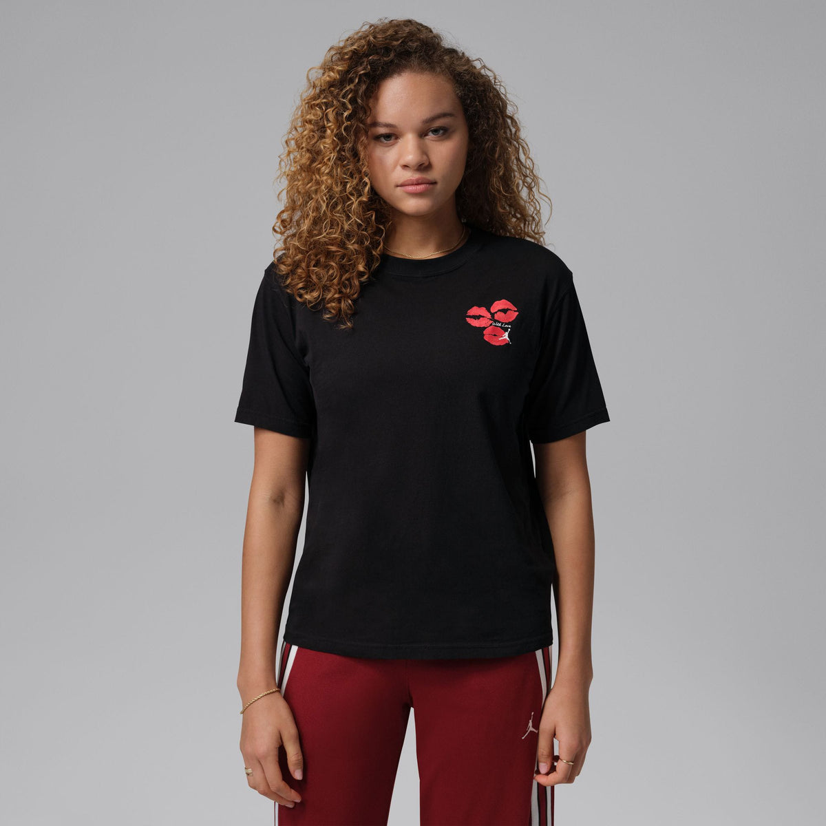 Jordan Flight Kadın Siyah T-shirt