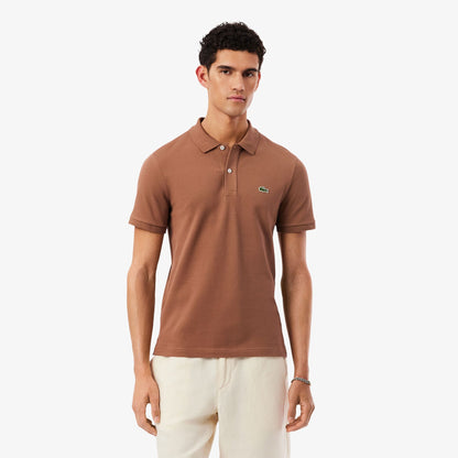 Lacoste L.12.12 Erkek Slim Fit Erkek Kahverengi Polo