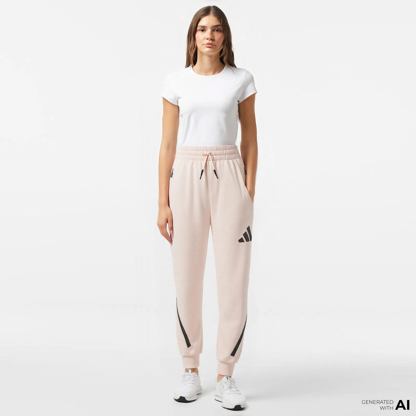Adidas Z.n.e. Tapered-leg Kids Çocuk Pembe Eşofman Altı