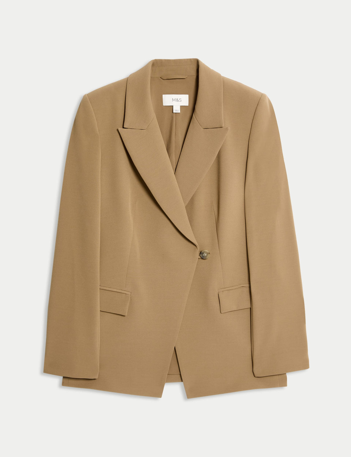 Twill Kumaş Blazer Ceket