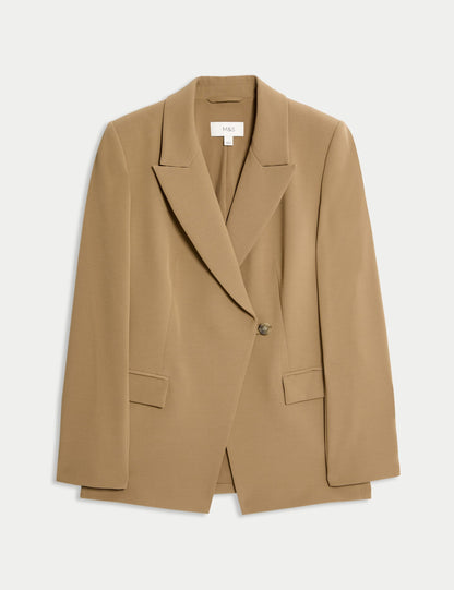 Twill Kumaş Blazer Ceket
