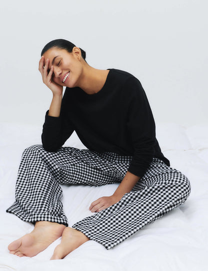 Pamuklu Pijama Takımı