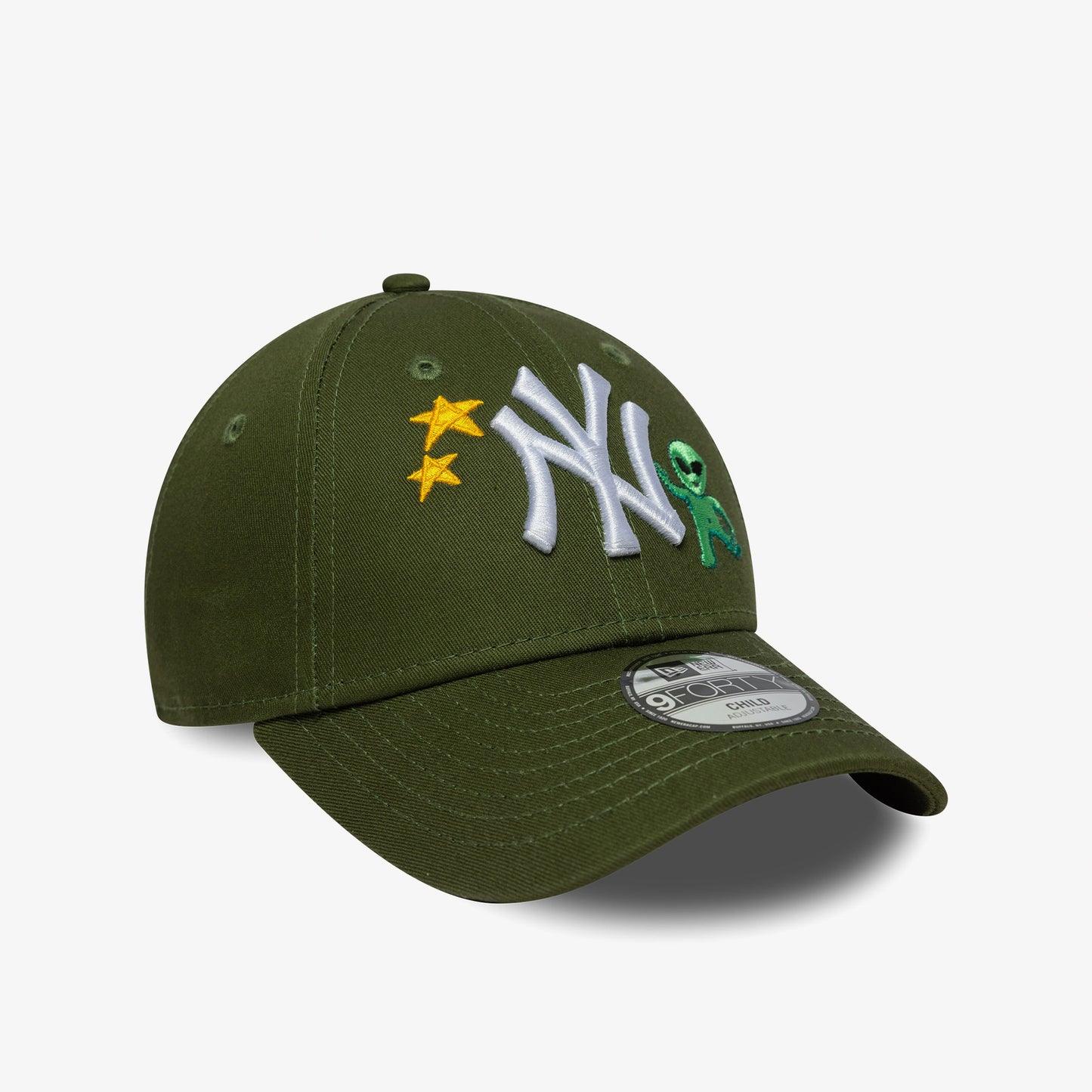 New Era New York Yankees Mlb Space Icon Çocuk Yeşil Şapka