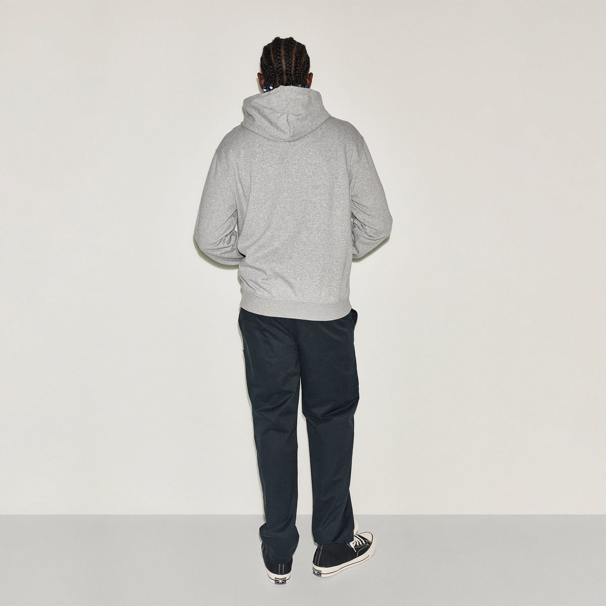 Converse Erkek Gri Sweatshirt