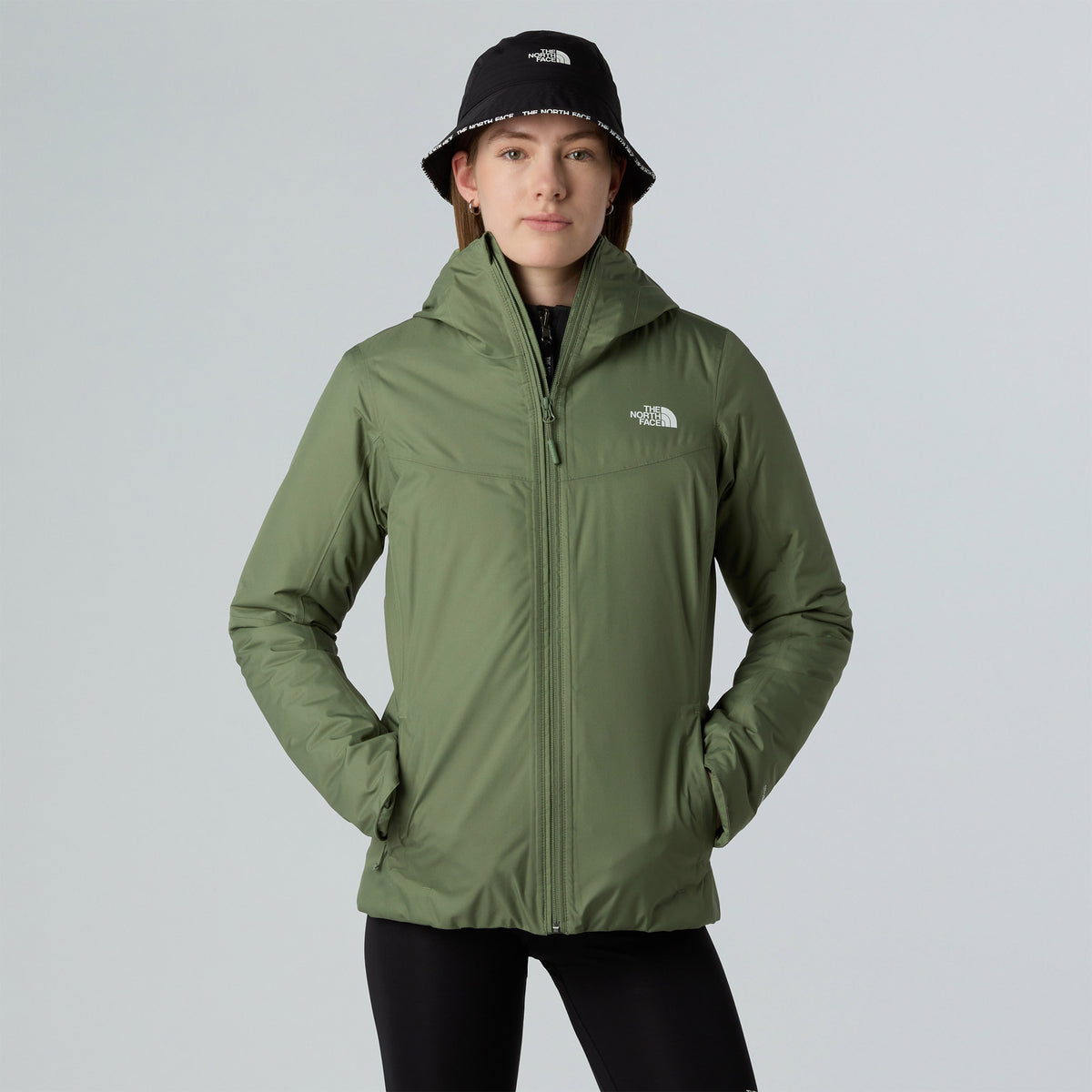The North Face Quest Insulated Kadın Haki Outdoor Mont