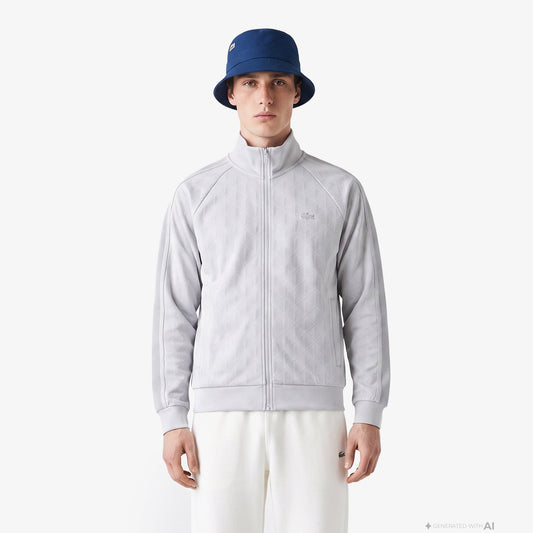 Lacoste Regular Fit Erkek Gri Sweatshirt