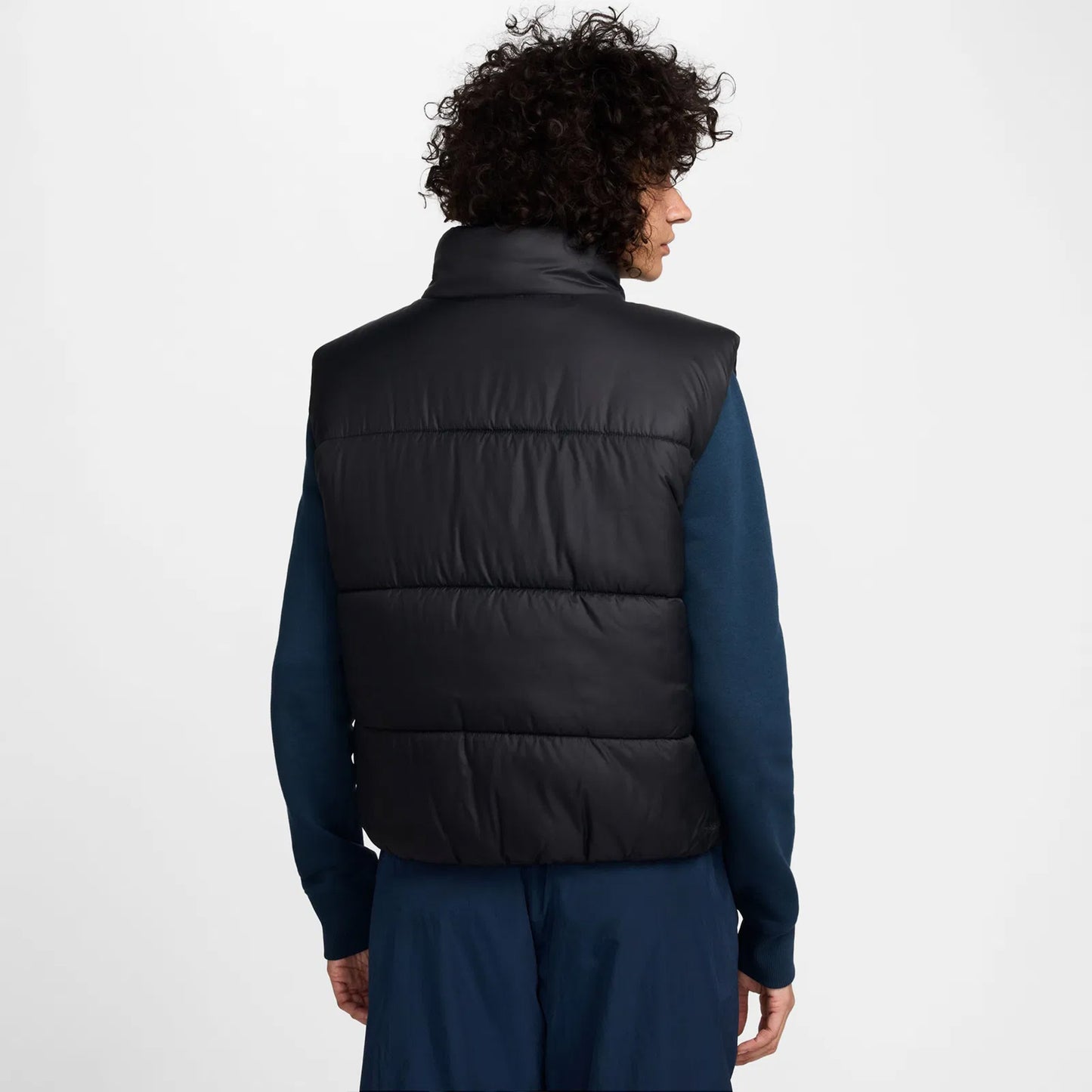 Nike Sportswear Classic Therma Puff Kadın Siyah Yelek