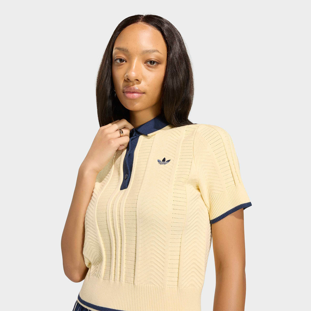 Adidas Polo Sh Sleeves Kadın Siyah Polo Yaka T-shirt