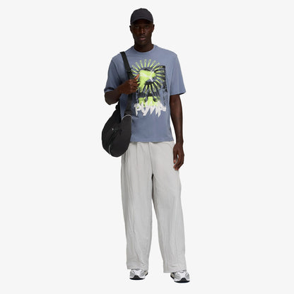 Puma Graphic Erkek Gri T-shirt