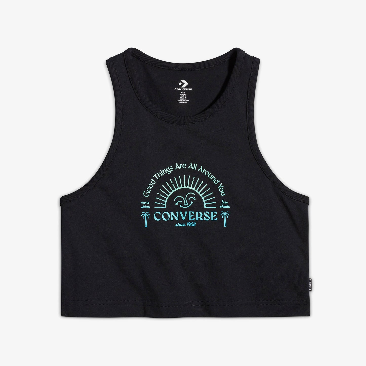Converse Kadın Siyah T-shirt