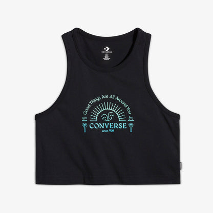 Converse Kadın Siyah T-shirt