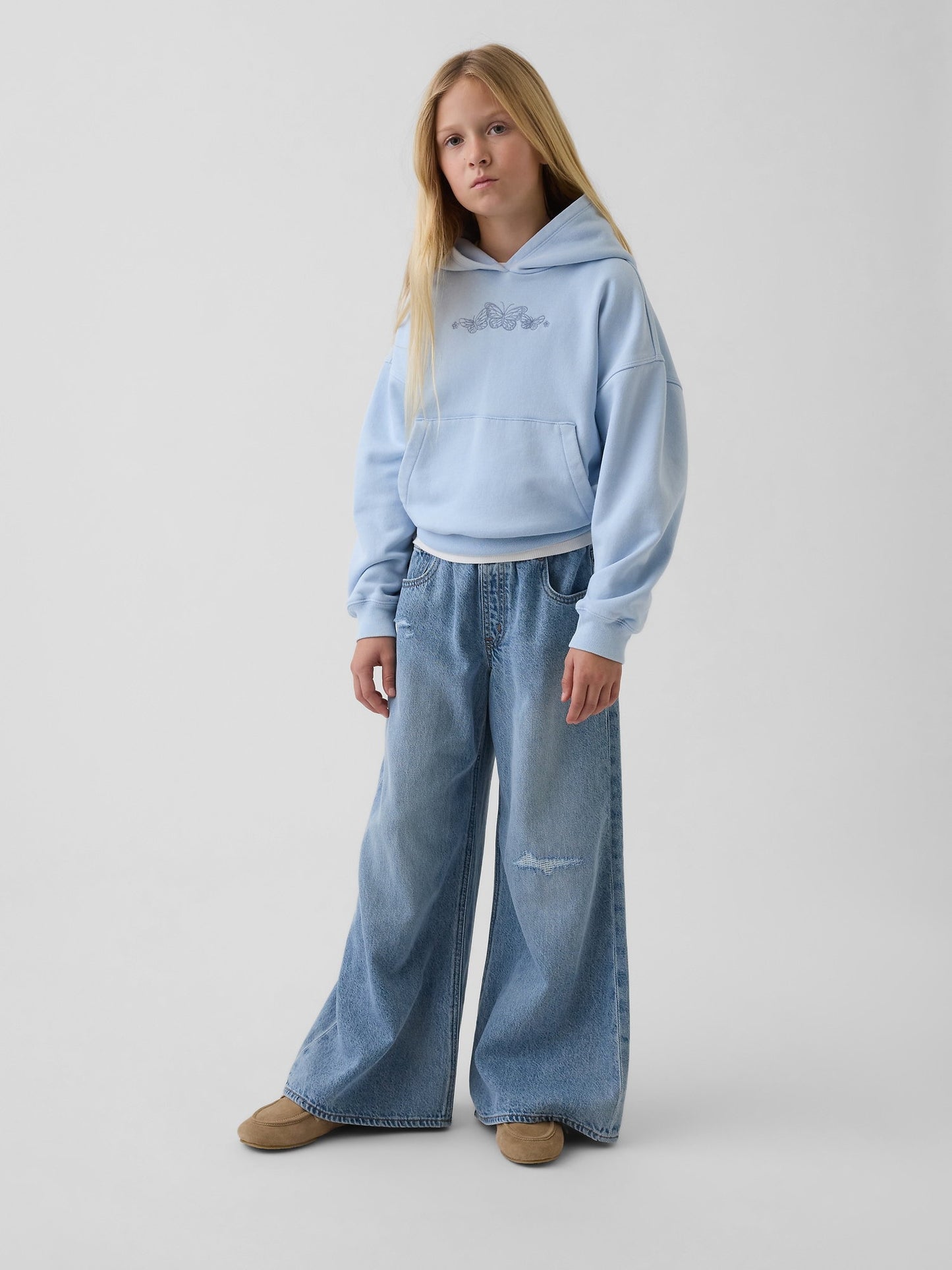 Mavi Kids Vintagesoft Relaxed Logo Sweatshirt