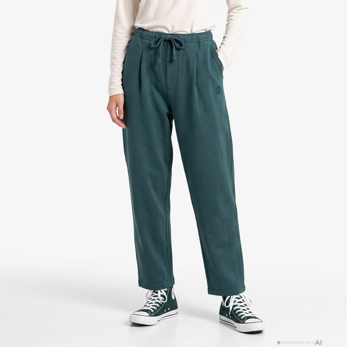 United4 Regular Kadın Yeşil Pantolon