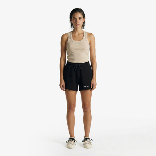 United4 Regular Fit Kadın Siyah Şort